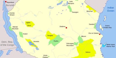 Нацыянальныя паркі ў Танзаніі 